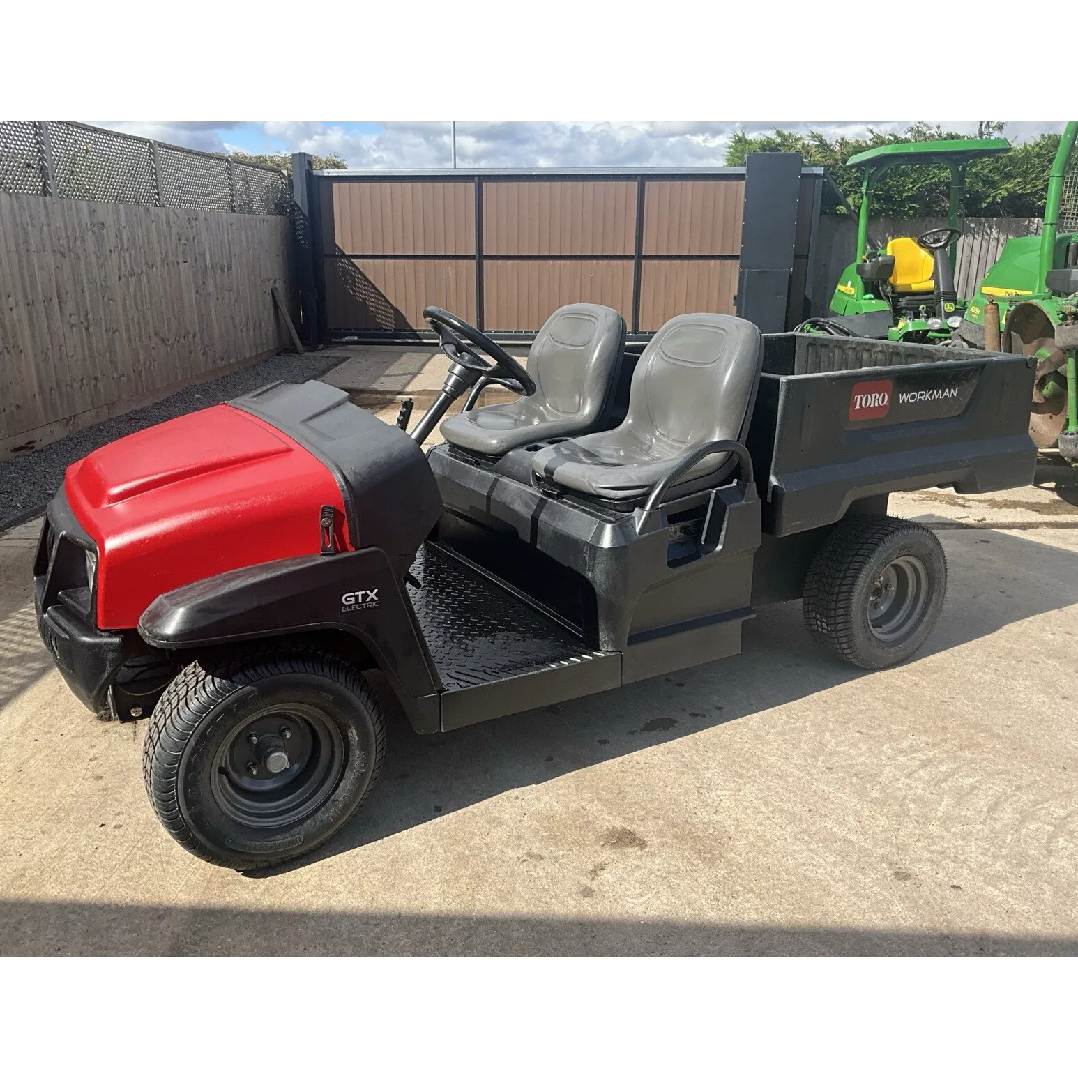 2018 TORO WORKMAN GTX ELECTRIC RECHARGABLE 48V UTILITY VEHICLE-1857Hours